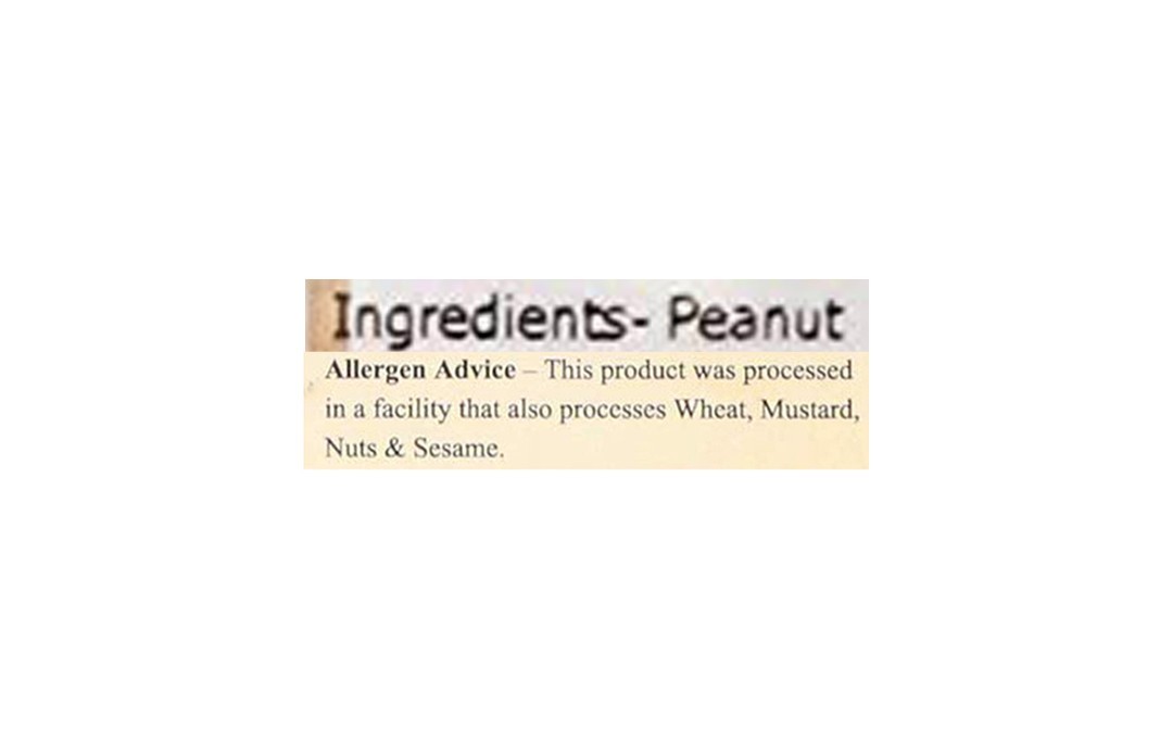 Elworld Organic Peanut    Pack  500 grams